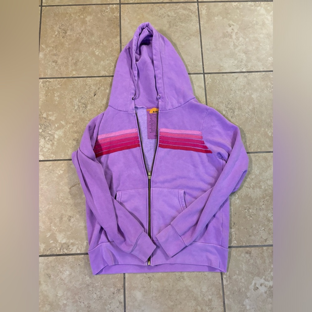 Aviator Nation 5 Stripe Zipup